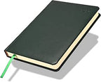 FIS Green A5 PU 2026 Daily Diary - FSDI19AE26GR
