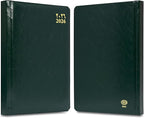 FIS Green A5 Vinyl 2026 Daily Diary - FSDI23AE26GR - Al Masam Stationery LLC