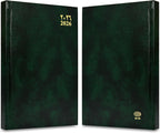 FIS Green A5 Vinyl 2026 Sat-Sun AE Diary - FSDI90AE26GR - Al Masam Stationery LLC