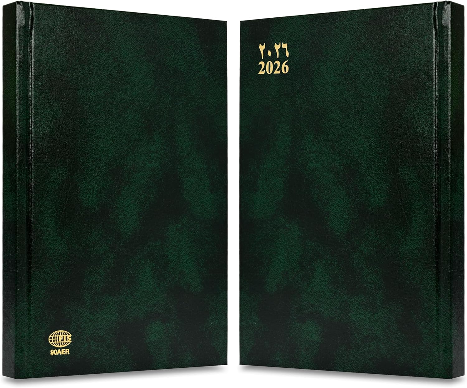 FIS Green A5 Vinyl 2026 Thu-Fri AE Agenda - FSDI90AER26GR Secondary image