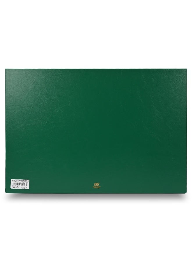 FIS Green PVC 490x340mm English-French 2026 Desk Planner - FSDK2EF26GR - Al Masam Stationery LLC