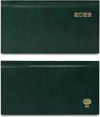 FIS Green Slim Vinyl 2026 Weekly Diary - FSDI51E26GR - Al Masam Stationery LLC
