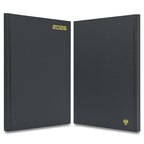 FIS Grey A4 Hard Cover Vinyl 2026 Daily Diary-FSDI41E26GY - Al Masam Stationery LLC