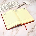 FIS Black A5 PU Gold-Edge 2026 Diary - FSDI19AEG26BK - Al Masam Stationery LLC