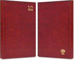 FIS Maroon 170×240 Hard Cover 2026 AE Diary - FSDI75AEV26MR - Al Masam Stationery LLC