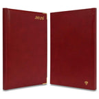 FIS Maroon A4 Golden Corner Hard Cover Vinyl 2026 Diary-FSDI42E26MR - Al Masam Stationery LLC