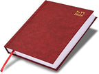 FIS Maroon A4 Hard Cover Arabic-English Daily 2026 Diary - FSDI41AE26MR