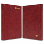 FIS Maroon A5 Hard Cover Vinyl 2026 Diary-FSDI21E26MR - Al Masam Stationery LLC