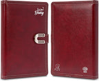 FIS Maroon A5 Leather Lock 2026 AE Diary - FSDI86AE26D06 - Al Masam Stationery LLC