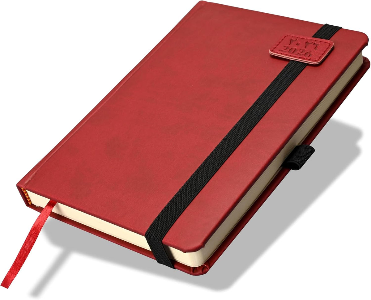 FIS Maroon A5 PU Band 2026 AE Diary - FSDI84AE26MR Main image