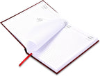 FIS Black A5 Vinyl 2026 Sat-Sun AE Diary - FSDI90AE26BK - Al Masam Stationery LLC