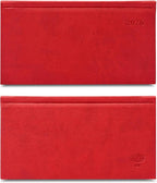 FIS Maroon Slim PU 2026 Weekly Diary - FSDI57E26MR - Al Masam Stationery LLC