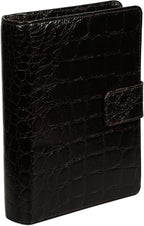 FIS Premium Crocodilus Leather Organizer 110x170mm – Brown