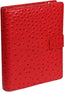 FIS Premium Struthio Leather Organizer A5 Size – Red