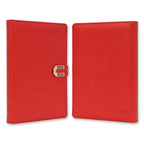 FIS Red 170x240mm PU Magnetic Lock 2026 Diary-FSDI87E26D12N - Al Masam Stationery LLC