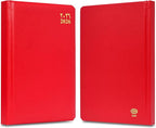 FIS Red A5 Vinyl 2026 Daily Diary - FSDI23AE26RE - Al Masam Stationery LLC