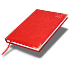 FIS Red A5 Vinyl Gold 2026 Sat-Sun AE Diary - FSDI92AE26RE