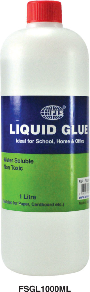 Glue Liquid 1 Litre (FIS) - Al Masam Stationery LLC Main image