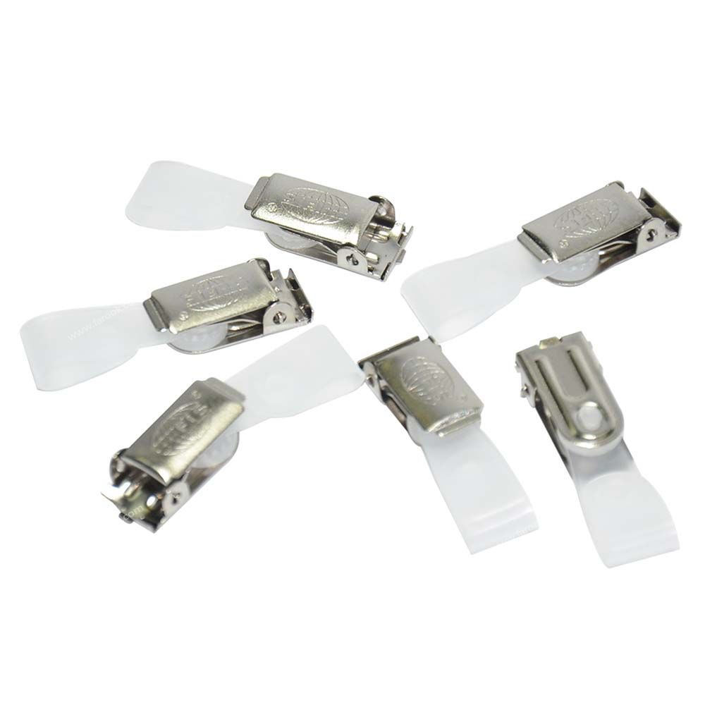 Name Badge Clip (metal) FSNAB-05 - Al Masam Stationery LLC Main image