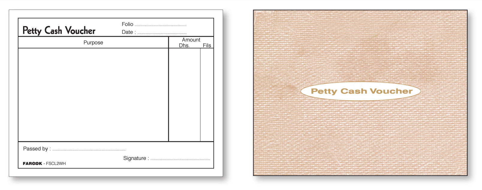 FIS Pettycash Voucher FSCL2WH Secondary image