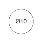 SELF ADHESIVE OFFICE LABEL-10mm - Al Masam Stationery LLC