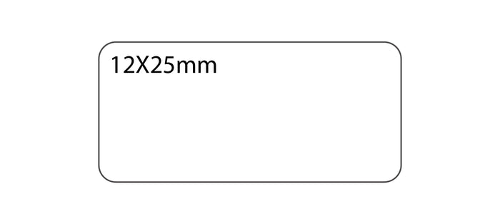 SELF ADHESIVE OFFICE LABEL-12X25mm - Al Masam Stationery LLC
