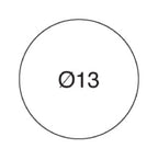 SELF ADHESIVE OFFICE LABEL-13mm - Al Masam Stationery LLC