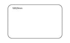 SELF ADHESIVE OFFICE LABEL-18X29mm - Al Masam Stationery LLC