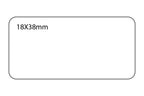 SELF ADHESIVE OFFICE LABEL-18X38mm - Al Masam Stationery LLC