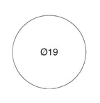 SELF ADHESIVE OFFICE LABEL-19mm - Al Masam Stationery LLC