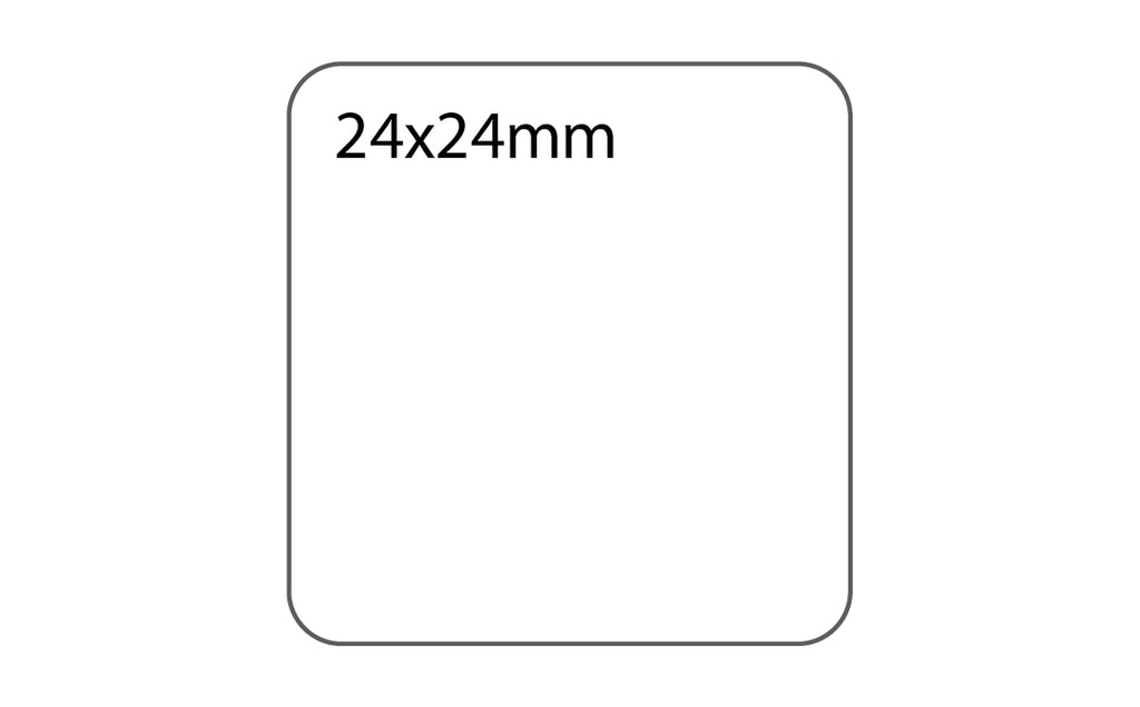 SELF ADHESIVE OFFICE LABEL-24X24mm - Al Masam Stationery LLC
