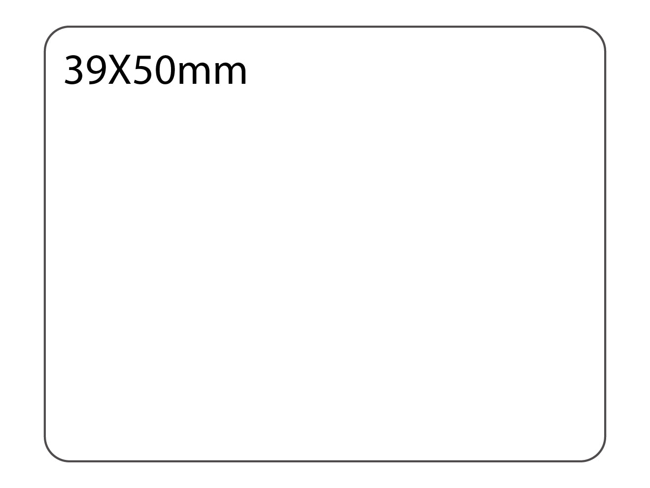 SELF ADHESIVE OFFICE LABEL-39X50mm - Al Masam Stationery LLC