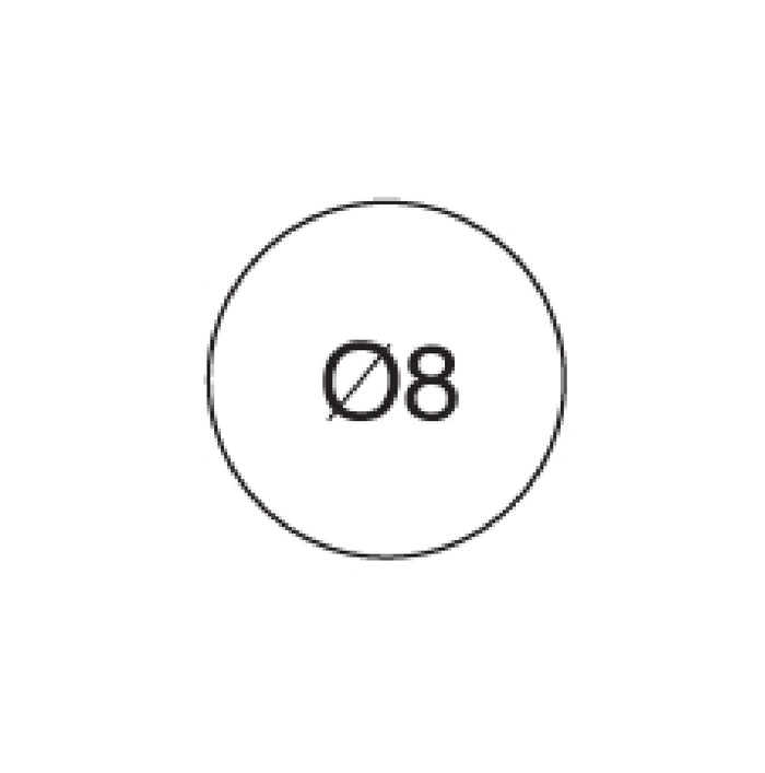 SELF ADHESIVE OFFICE LABEL-8mm - Al Masam Stationery LLC