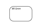 SELF ADHESIVE OFFICE LABEL-8X12mm - Al Masam Stationery LLC