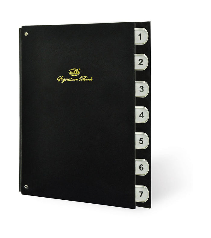 Signature book (FIS) -1 to 7 - Al Masam Stationery LLC
