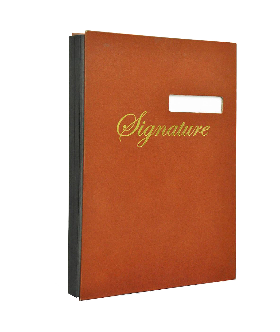 Signature book (FIS) - 18 Division Plain with window - Al Masam Stationery LLC Main image
