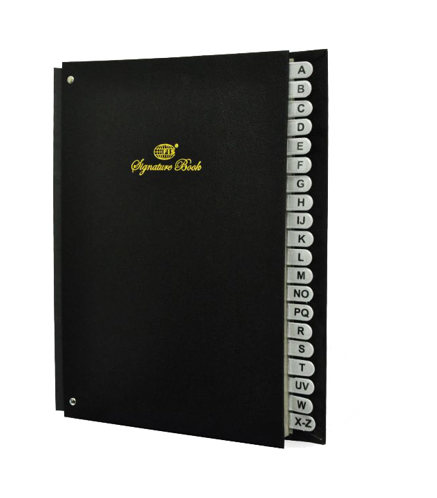 Signature book (FIS) - A to Z (Alphabetical) - Al Masam Stationery LLC