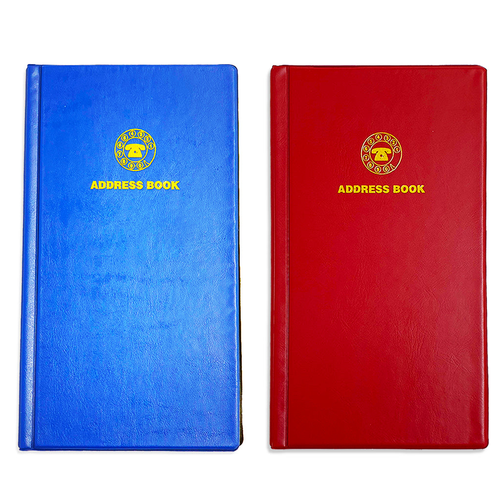 FIS ADDRESS BOOK PVC 115X217MM ENGLISH 52 SHEET - Al Masam Stationery LLC Main image