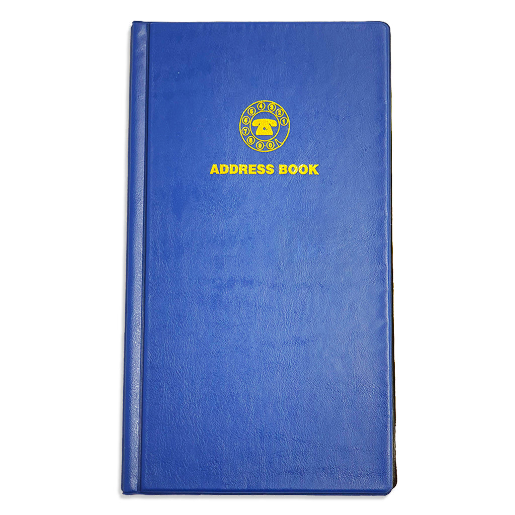 FIS ADDRESS BOOK PVC 115X217MM ENGLISH 52 SHEET - Al Masam Stationery LLC
