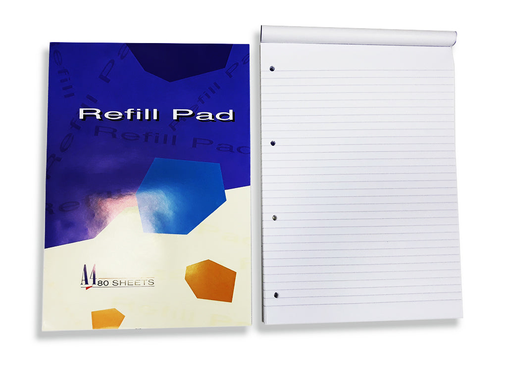 Writing Pad A4 size with 4 Holes - Al Masam Stationery LLC Main image