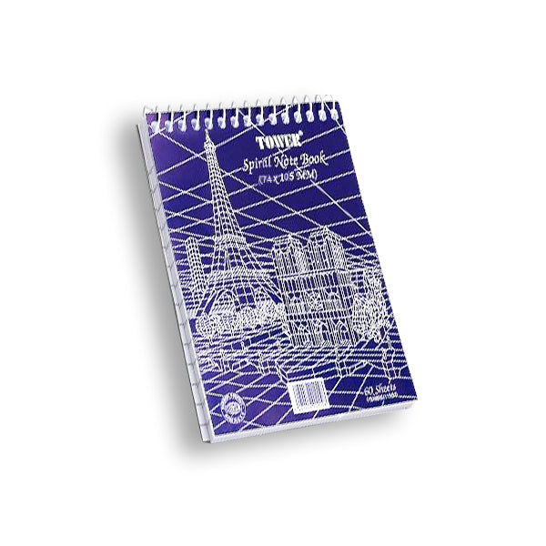 Writing pad Tower  (74*105)mm with Top Spiral - Al Masam Stationery LLC Main image