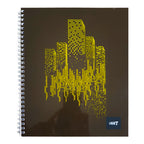 LIGHT® SPIRAL SOFT COVER NOTEBOOK, 10X8 INCH 100SHEETS - Al Masam Stationery LLC