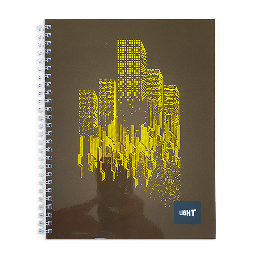 LIGHT® SPIRAL SOFT COVER NOTEBOOK  9x7 - MODEL 2 - Al Masam Stationery LLC Main image