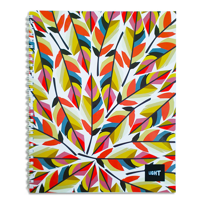 LIGHT® SPIRAL SOFT COVER NOTEBOOK - MODEL 3 - Al Masam Stationery LLC