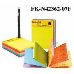 Fantastick Sticky Notes 3x4" 7color Fluorecent
