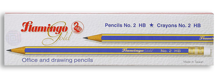 Pencil Flamingo HB - Al Masam Stationery LLC