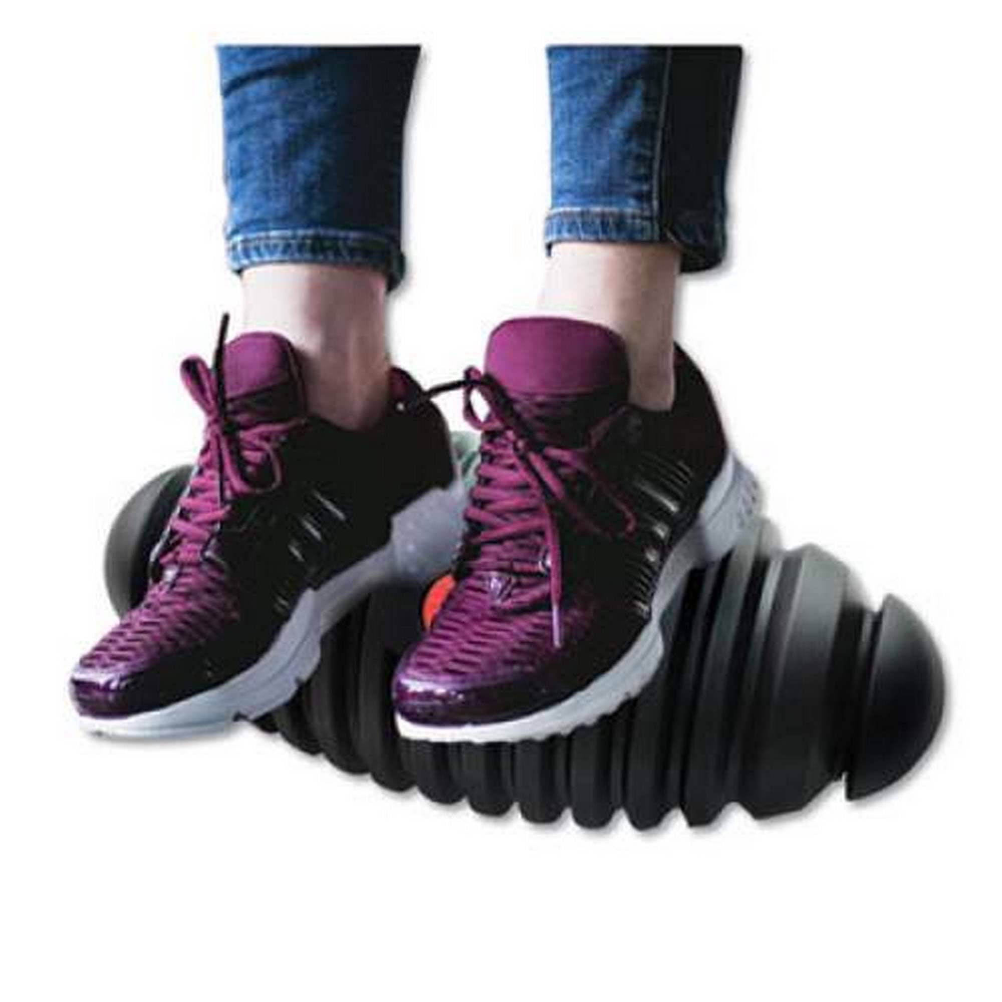 Floortex Anti-fatigue Antimicrobial Dynamic Footrest 7 x 16 Black - Al Masam Stationery LLC Main image