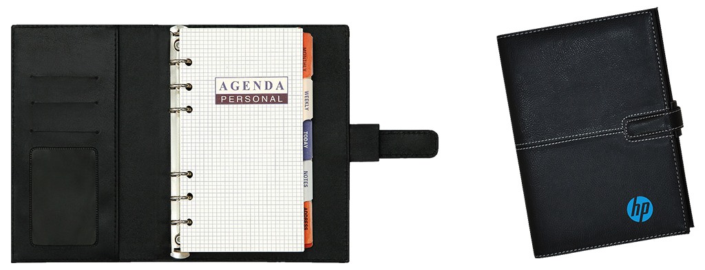 AMS-FO 3232  - Hans Larsen PU Leather Organizers - 5 inch - Al Masam Stationery LLC