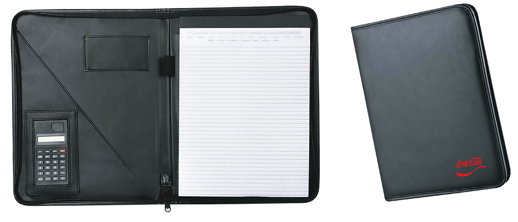 AMS-FO-3306 - NONATO  -  BALMAIN Leather Portfolio - Al Masam Stationery LLC