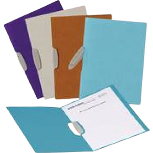 Foldermate IClip Swing Clip File A4 Violet Box of 24Pcs - Al Masam Stationery LLC Main image